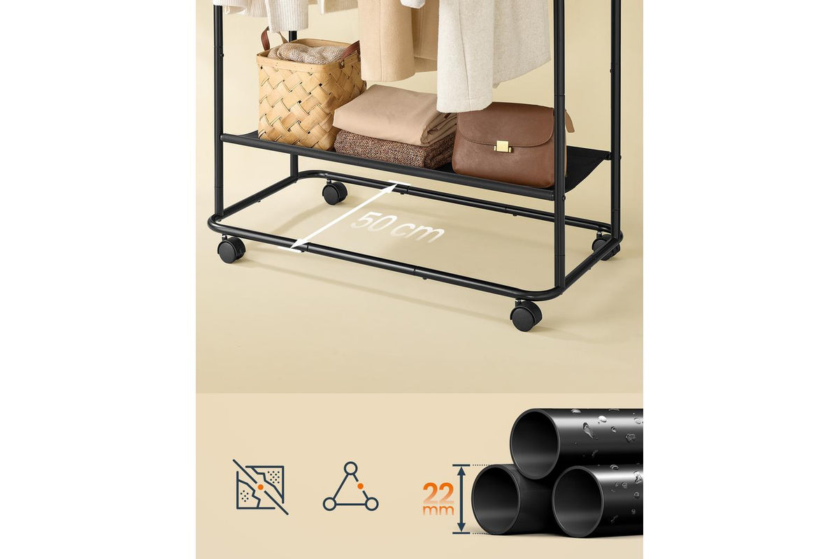 Songmics Home Clothes Rack | Clothes Storage | Steel | 50 X 103 X 189.6 Cm-6
