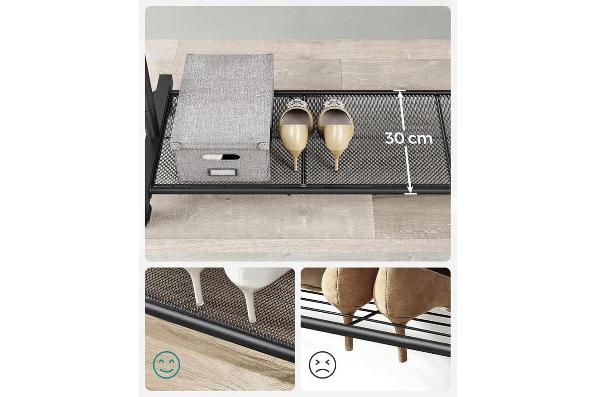 Songmics Garment Rack | Clothes Storage | Steel | 92.5 X 40.5 X 158 Cm-6