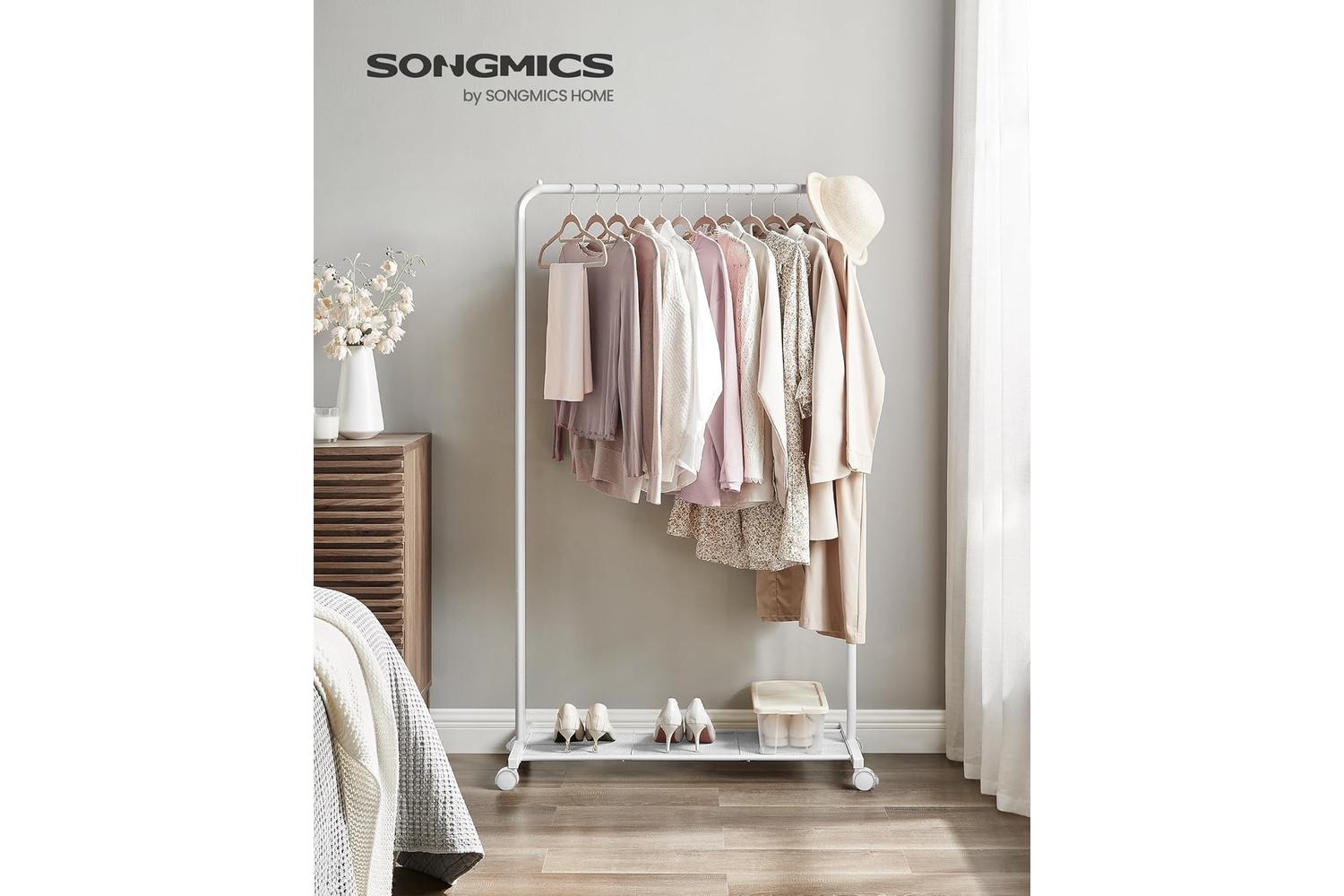 Songmics Garment Rack | Clothes Storage | Steel | 91cm Wide-2
