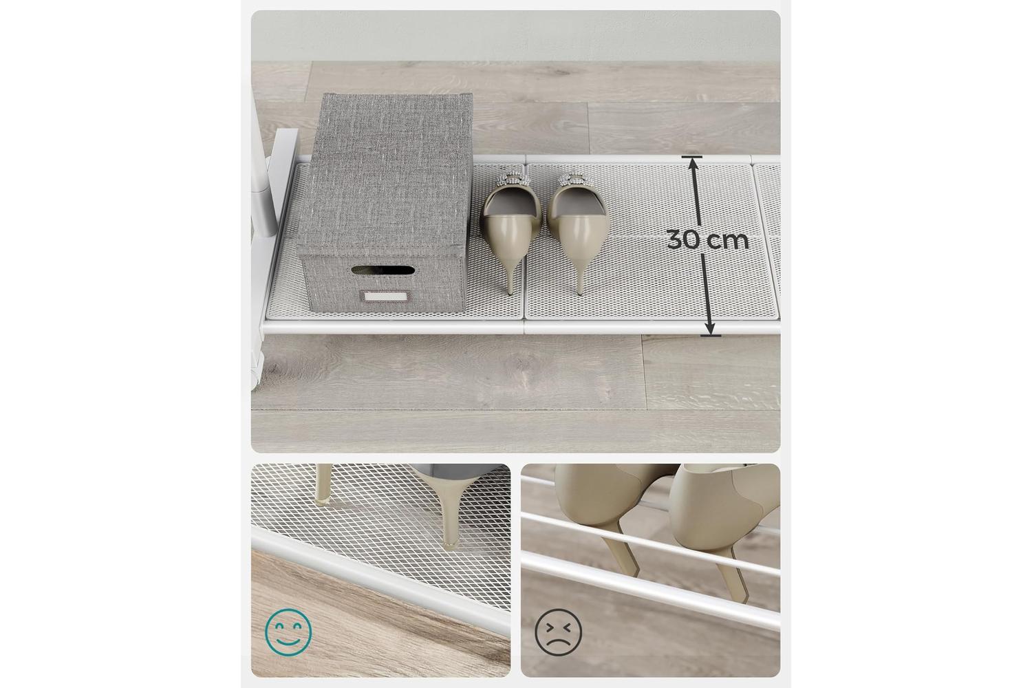 Songmics Garment Rack | Clothes Storage | Steel | 91cm Wide-6