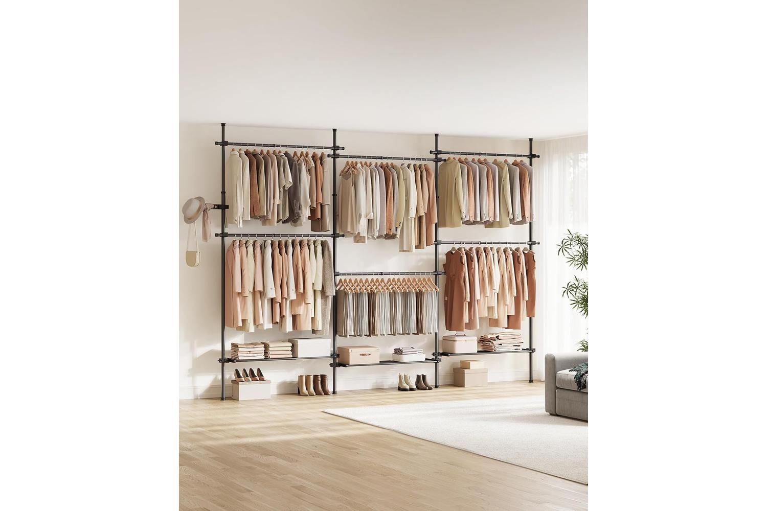 Songmics Garment Rack | Clothes Storage | Steel | Adjustable-2