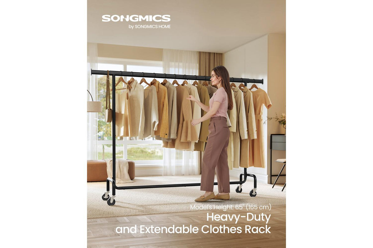 Songmics Garment Rack | Clothes Rail | Steel | Adjustable-2