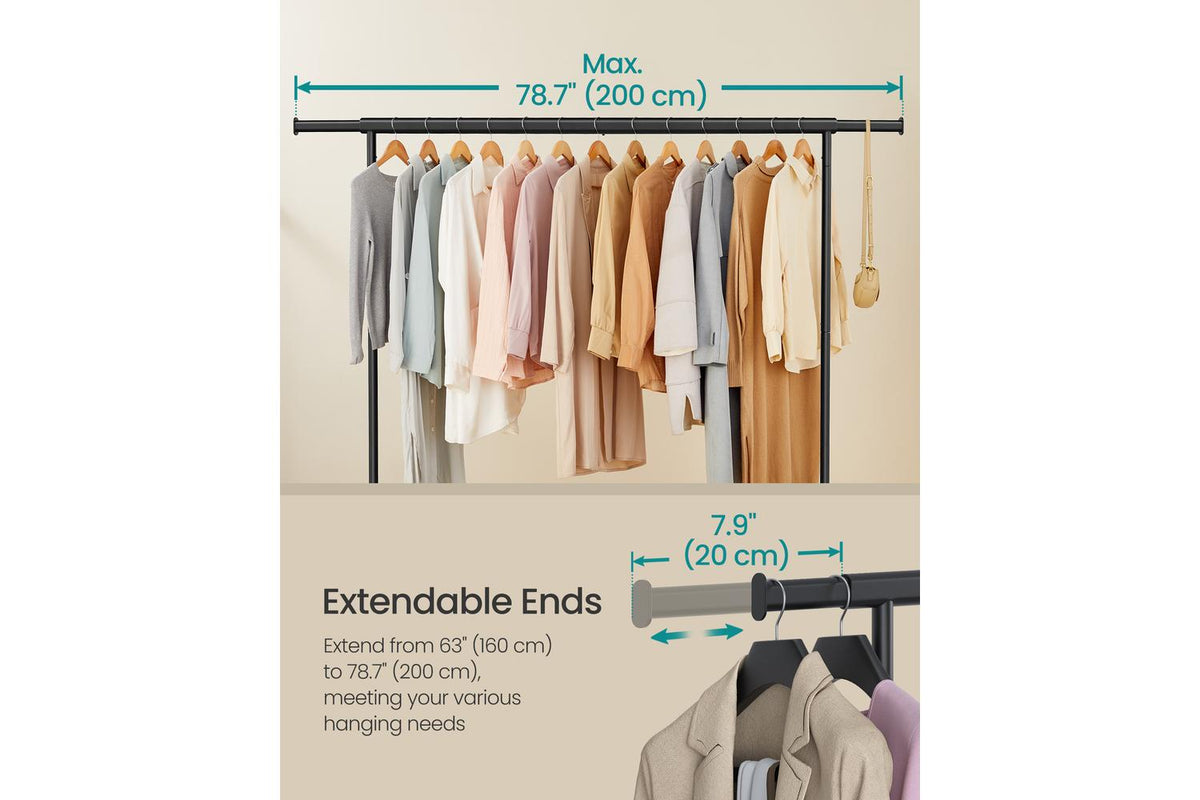 Songmics Garment Rack | Clothes Rail | Steel | Adjustable-4