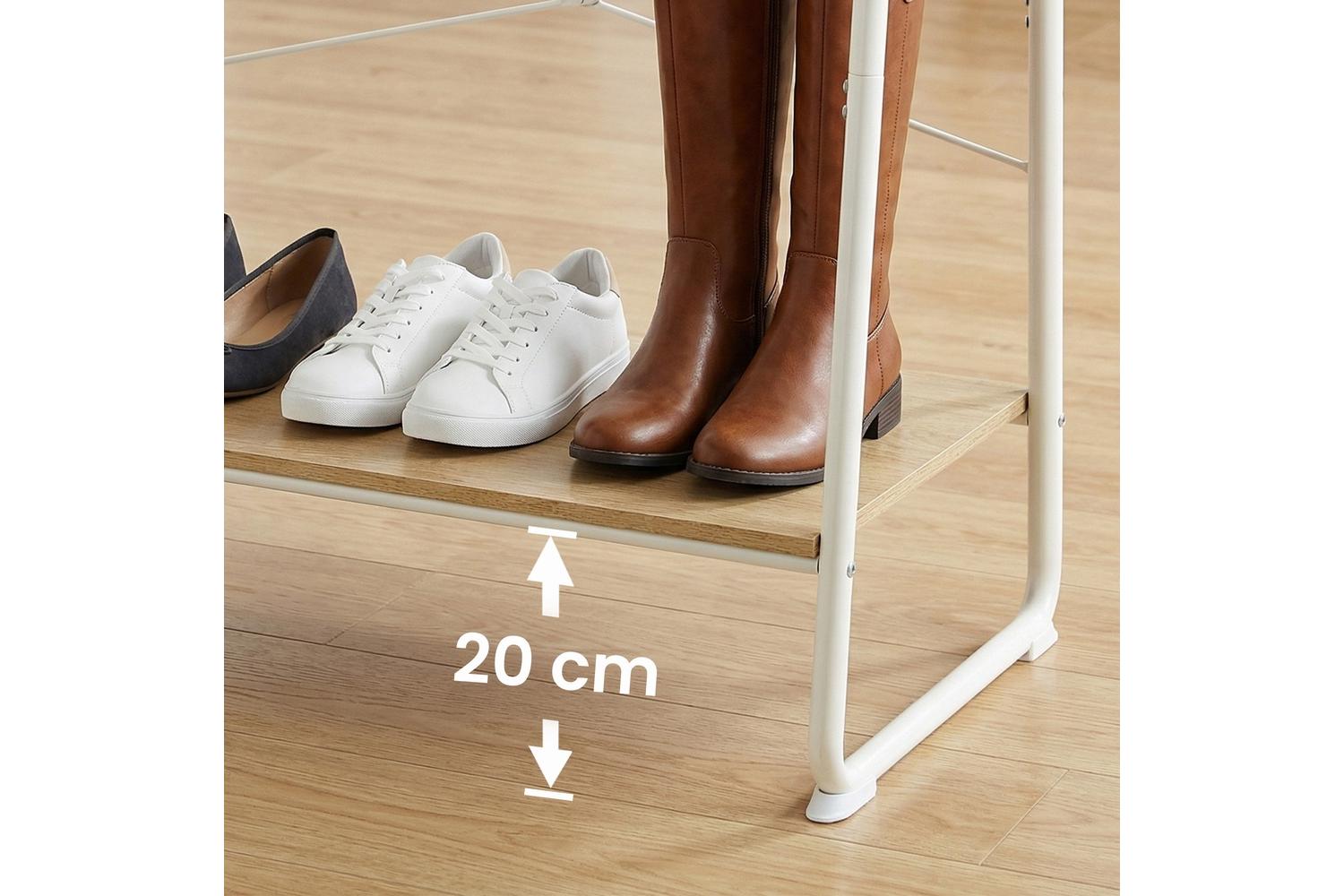 Vasagle Garment Rack | Clothes Storage | Particleboard & Steel | 120 X 45 X 160 Cm-7