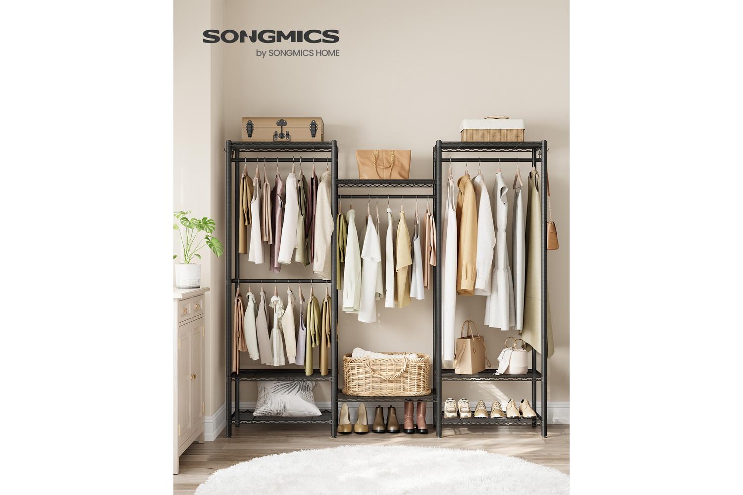 Songmics Wardrobe | Clothes Storage | Steel | Large-2