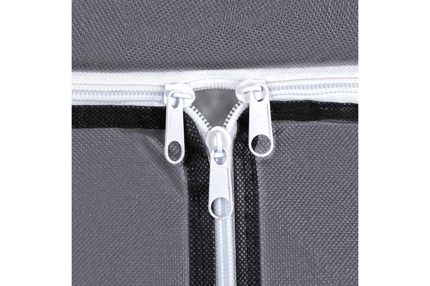 Songmics Wardrobe | Fabric Clothes Storage | Grey | 75 X 45 X 160 Cm-4