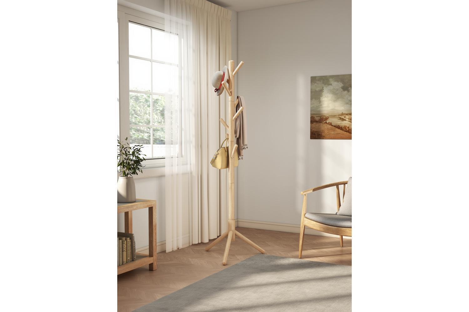 Vasagle Coat Rack | Clothes Storage | Solid Wood | 175 Cm-5