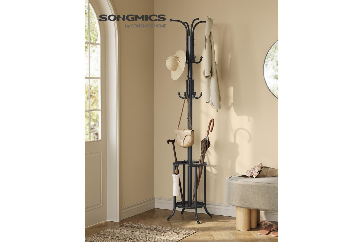 Songmics Coat Rack | Coat Stand | Metal | 175.5 Cm-2