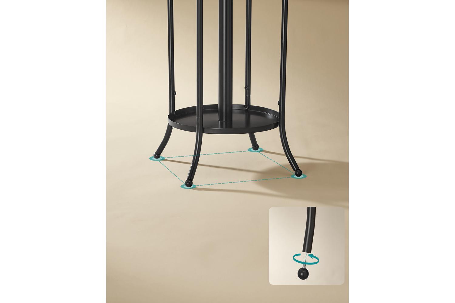Songmics Coat Rack | Coat Stand | Metal | 175.5 Cm-4