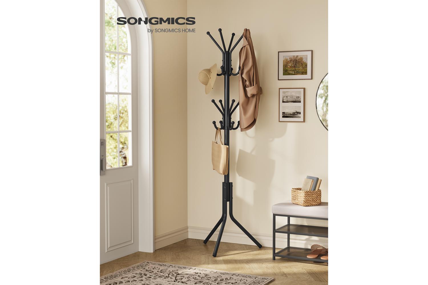 Songmics Coat Rack | Freestanding | Steel | 175cm-2