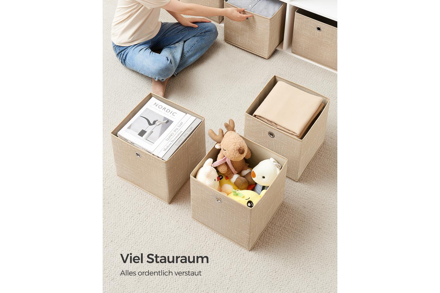 Songmics Storage Box | Storage Cube | Non-woven Fabric | 30 X 30 X 30 Cm-2
