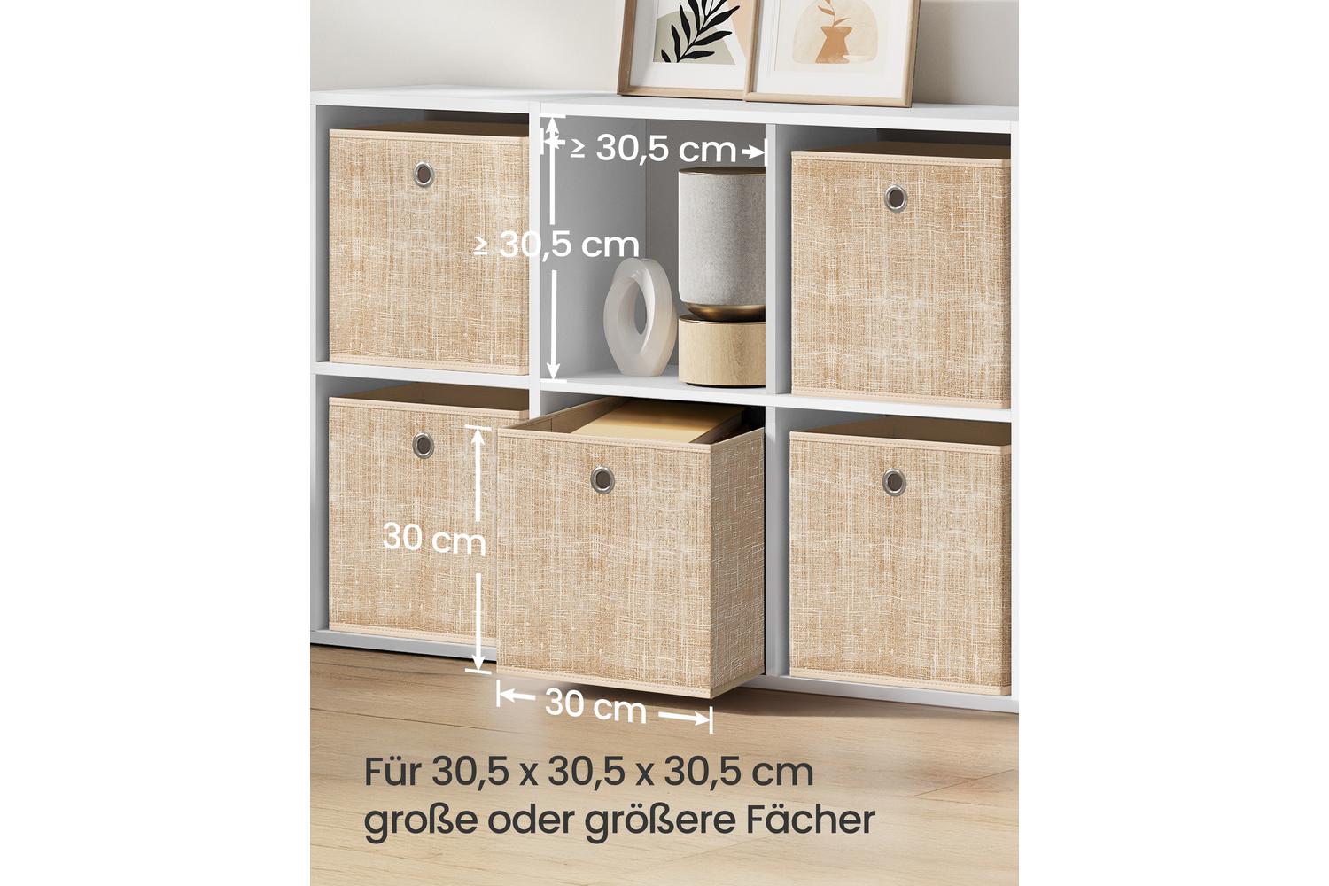 Songmics Storage Box | Storage Cube | Non-woven Fabric | 30 X 30 X 30 Cm-7