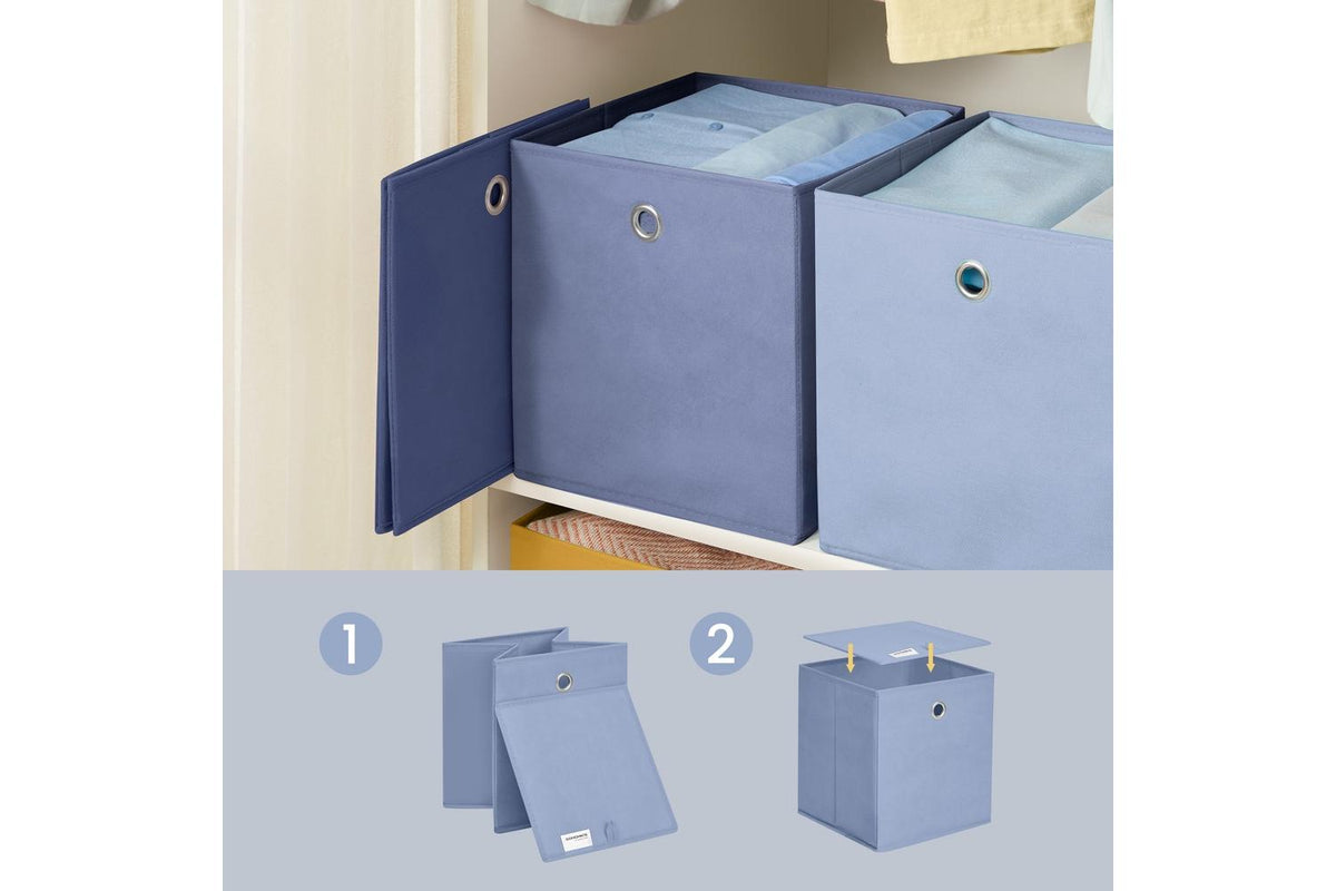 Songmics Storage Box | Storage Cube | Non-woven Fabric | 30 X 30 X 30 Cm-7