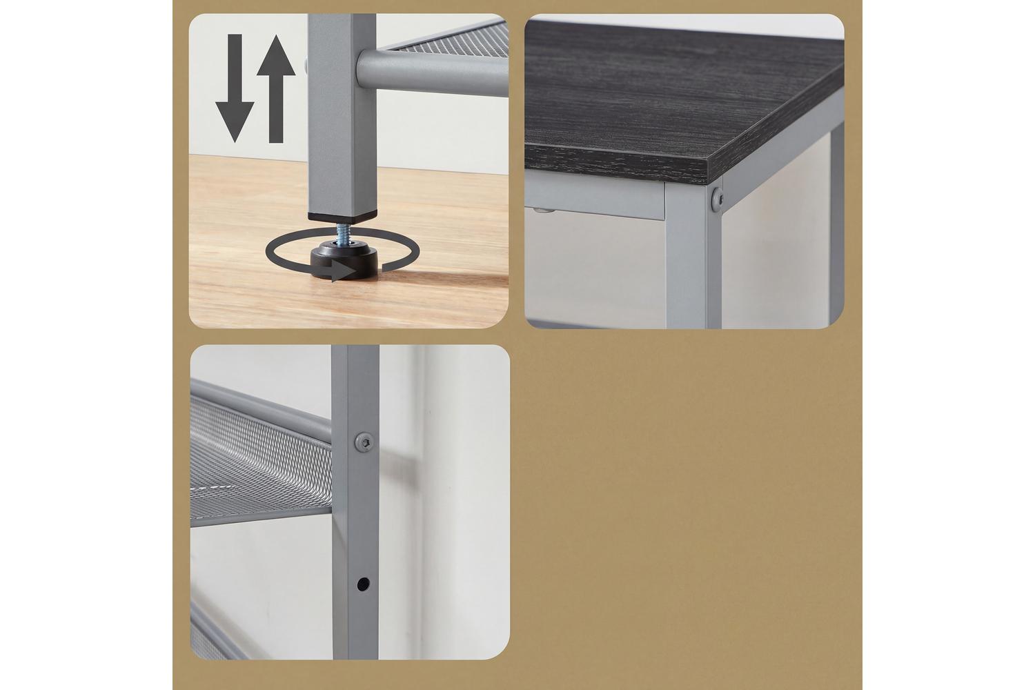 Vasagle Shoe Rack | Shoe Storage Unit | Particleboard And Steel | 5 Tier-7