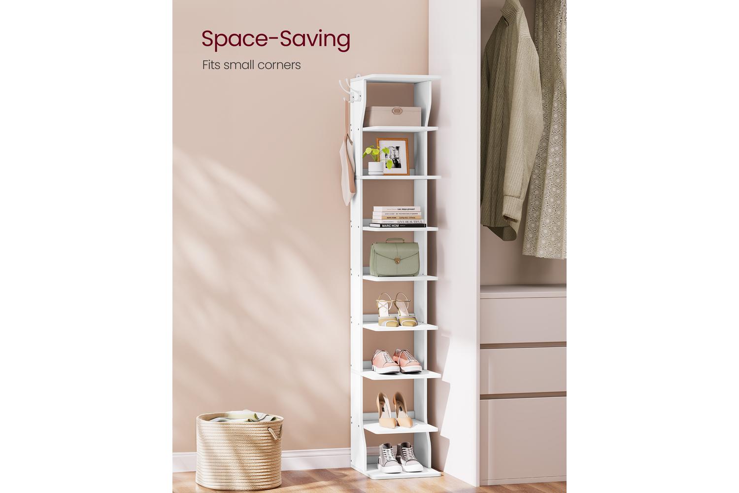 Vasagle Shoe Rack | Tall Slim Shoe Organiser | Particleboard | 9-tier-3
