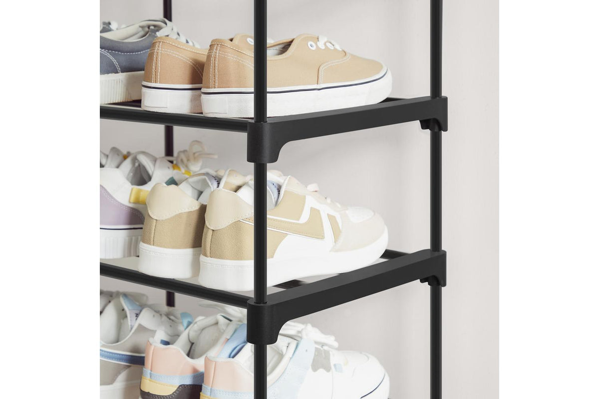 Songmics Shoe Rack | Shoe Storage Organiser | Metal | 3-tier-4