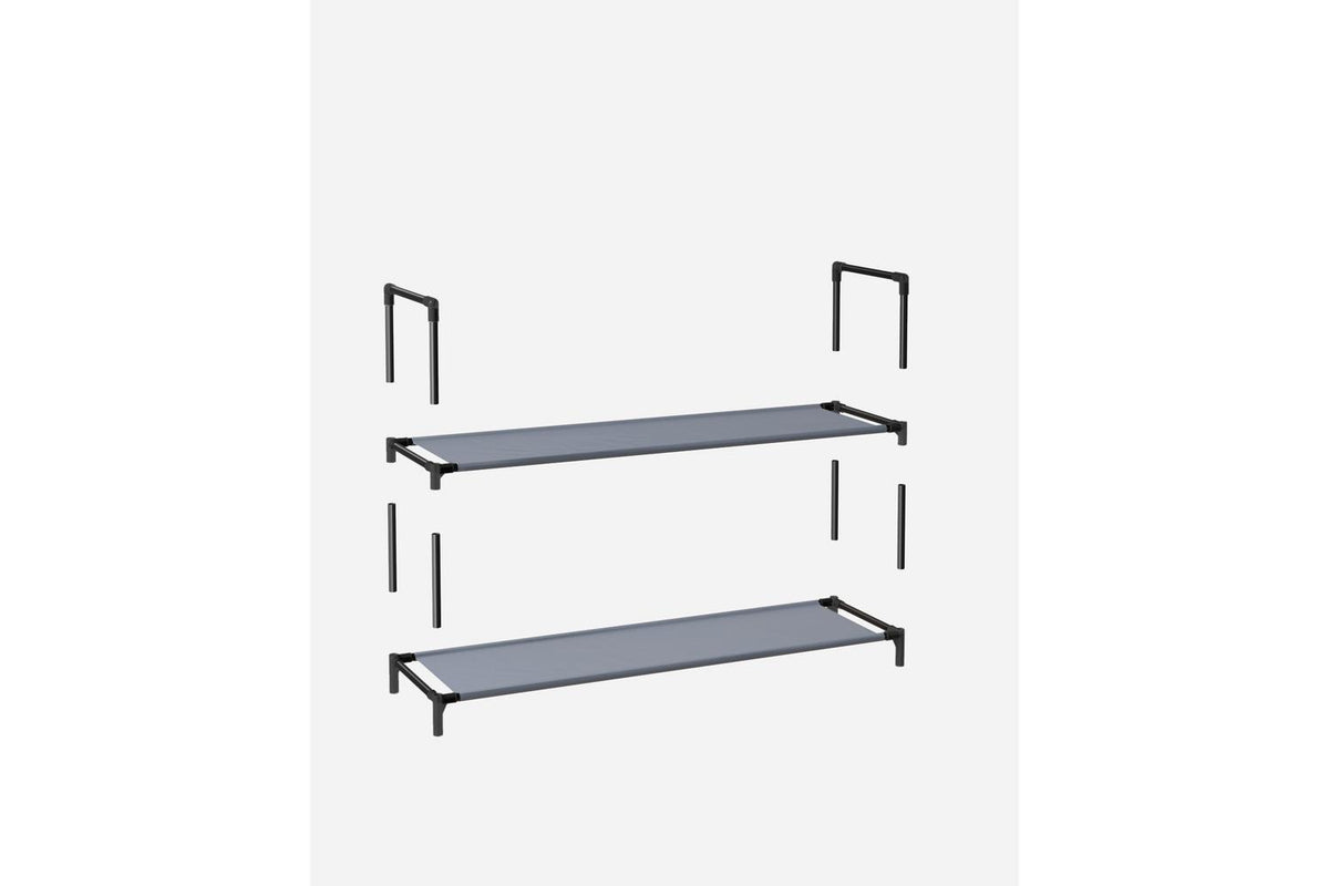 Songmics Shoe Rack | Shoe Storage Organiser | Metal & Non-woven Fabric | 10-tier-5