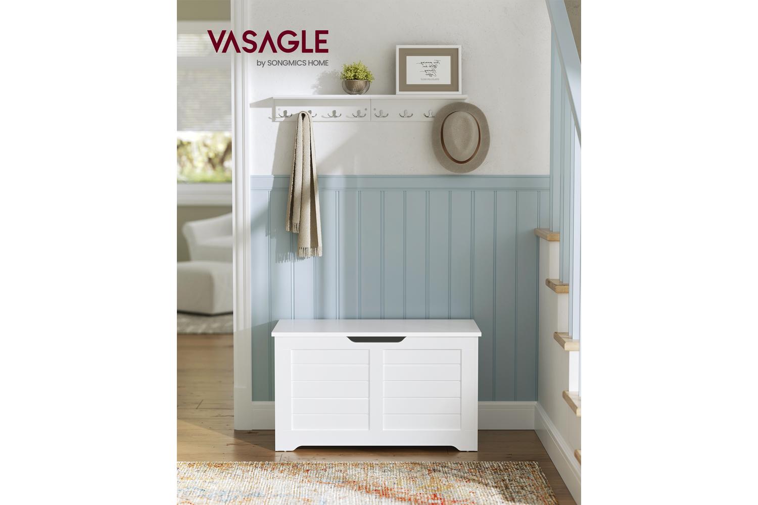 Vasagle Shoe Bench | Storage Bench | Particleboard | 80cm