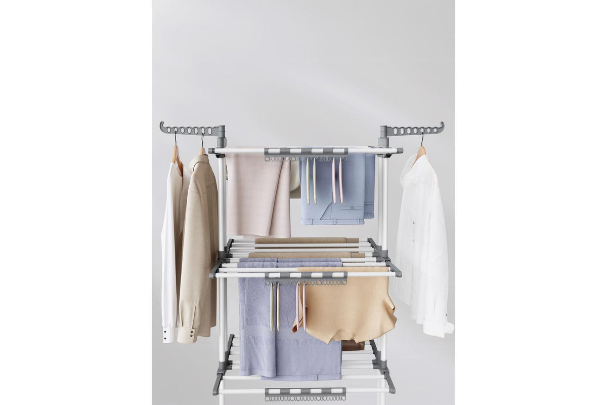 Songmics Clothes Drying Rack | Clothes Airer | Steel | Large-6