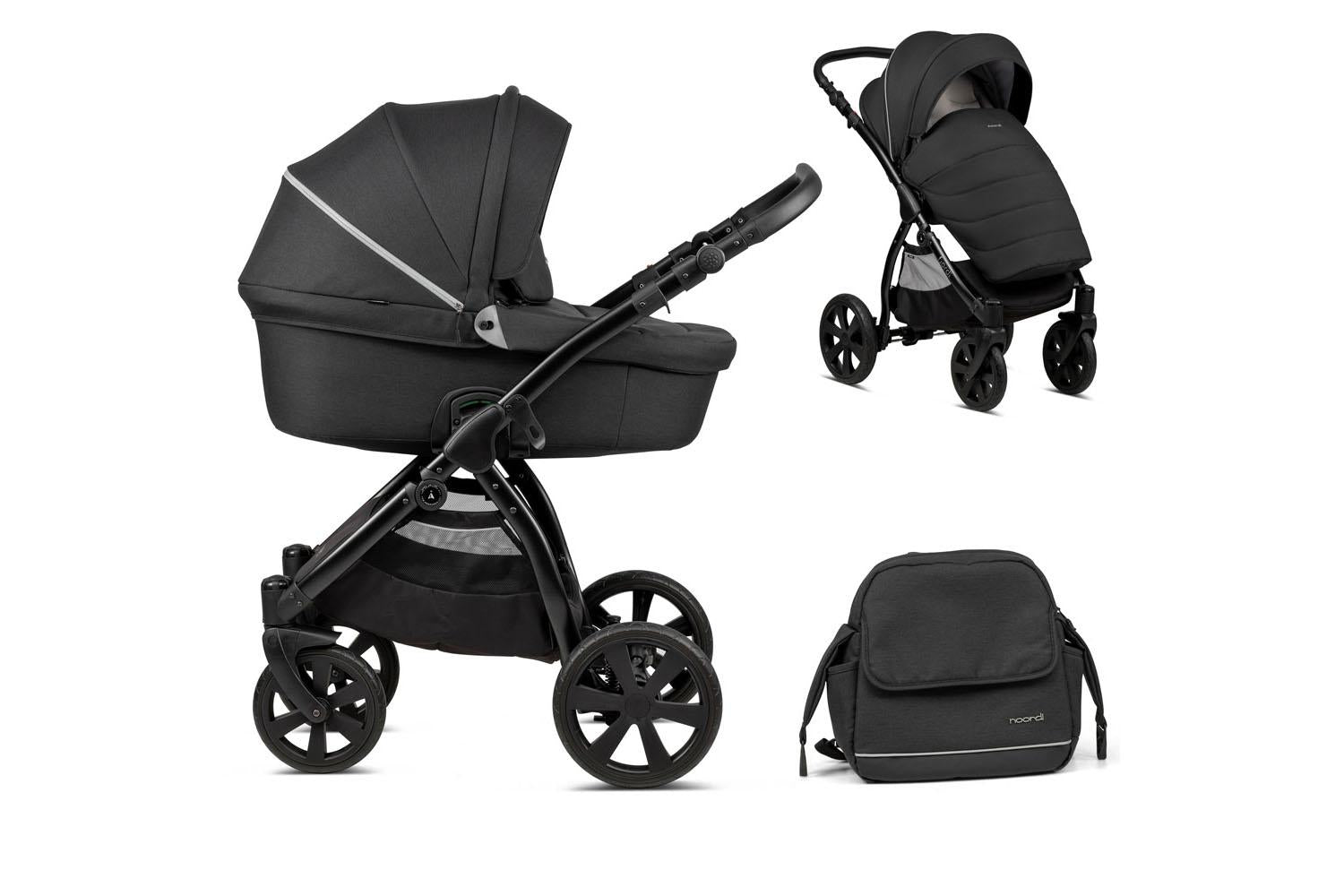 Noordi Fjordi 2-in-1 | Black