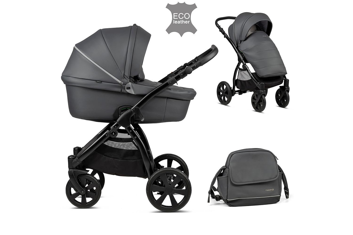 Noordi Fjordi 2-in-1 Leather | Shadow Grey