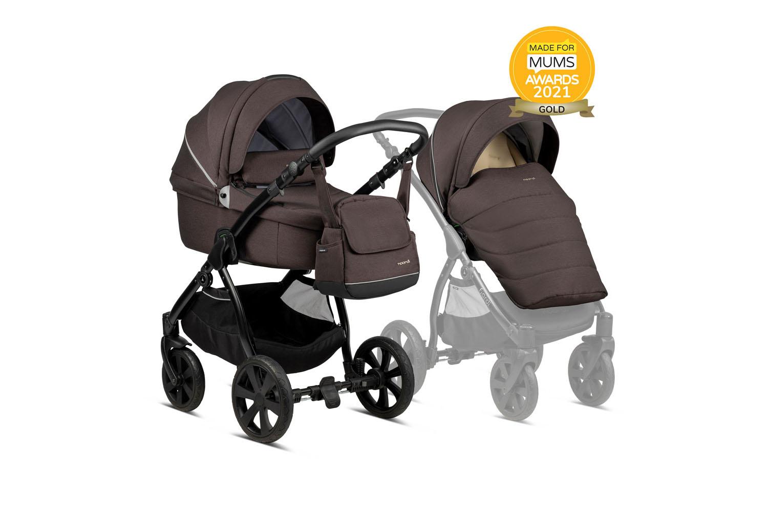 Noordi Fjordi 3-in-1 Travel System | Chocolade-10