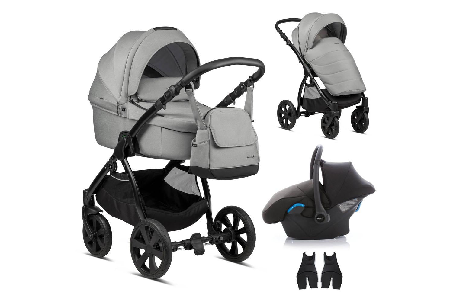 Noordi Fjordi 3-in-1 Travel System | Grey