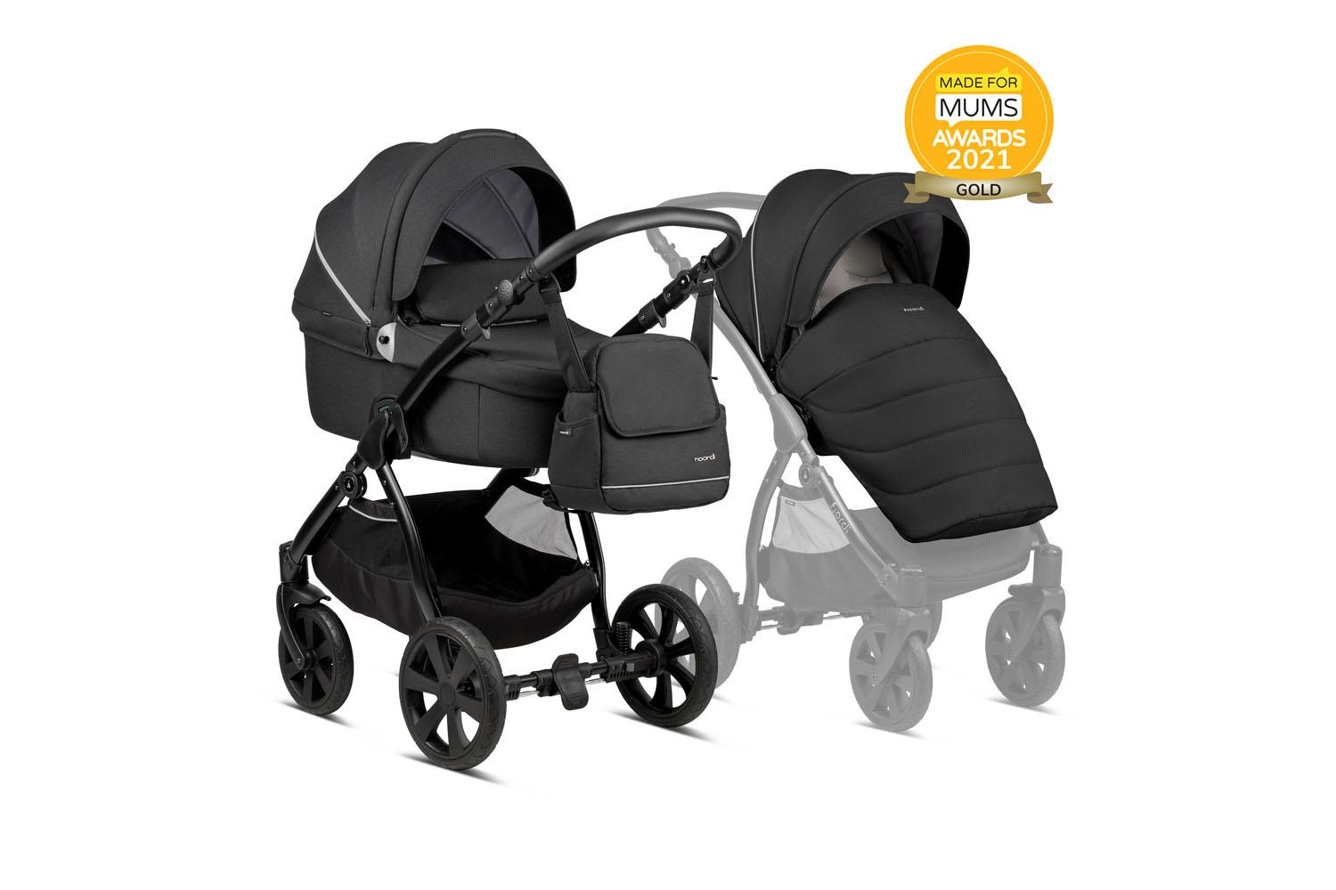 Noordi Fjordi 3-in-1 Travel System | Black-2