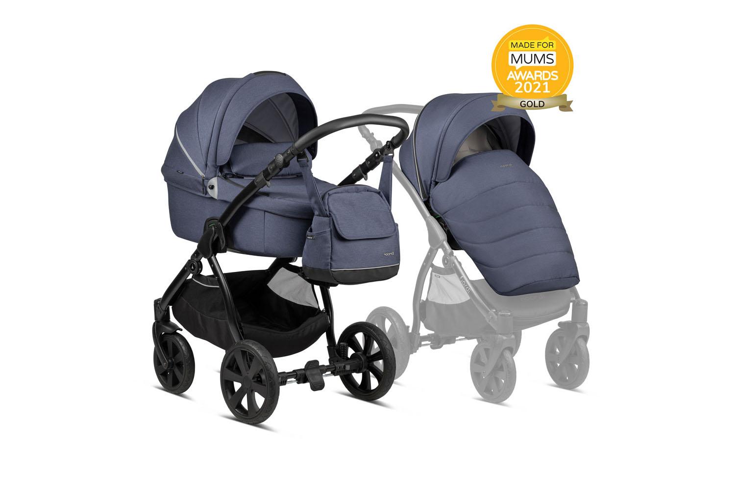 Noordi Fjordi 3-in-1 Travel System | Jeans Blue-2