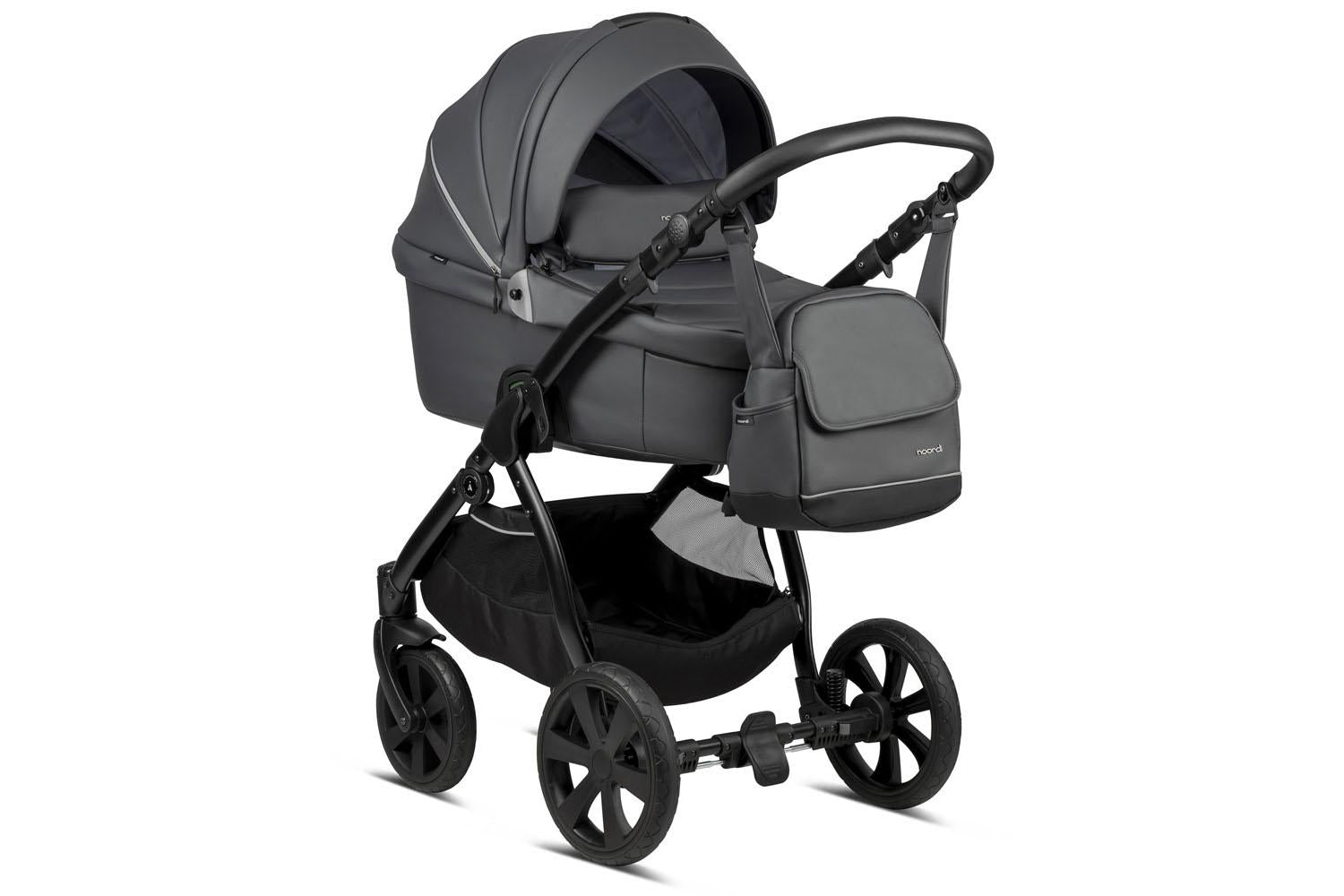 Noordi Fjordi 3-in-1 Travel System Leather | Shadow Grey-4
