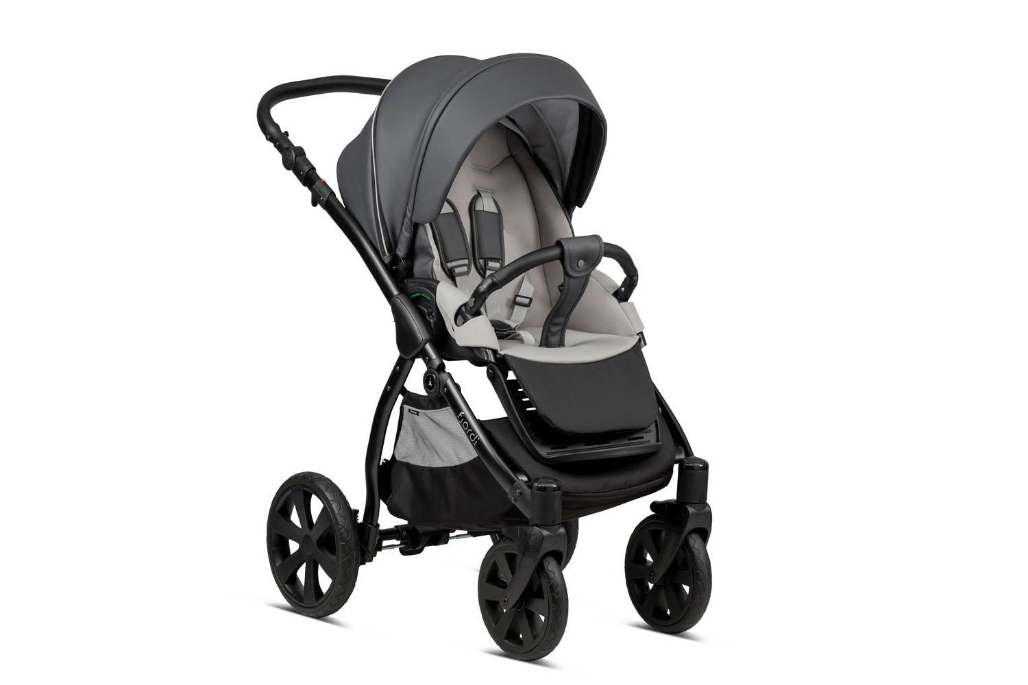 Noordi Fjordi 3-in-1 Travel System Leather | Shadow Grey-6