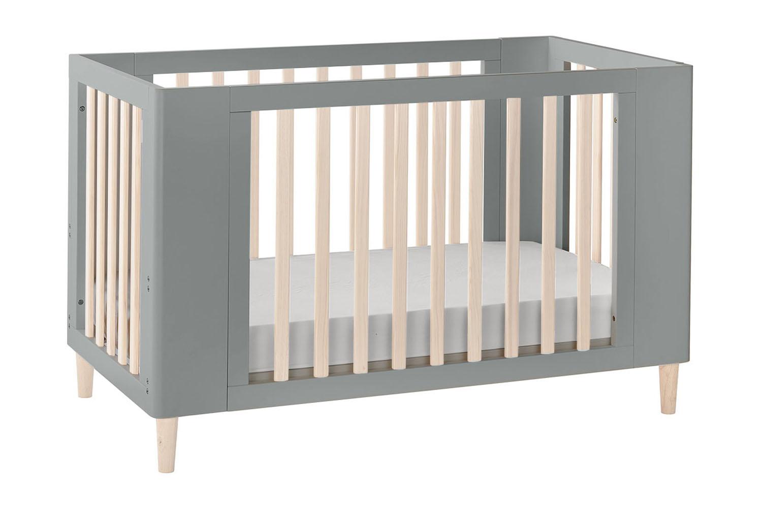Cocoon Evoke 4 in 1 Crib, Cot Bed, Toddler Bed & Sofa | Dove Grey/Natural Wash-3
