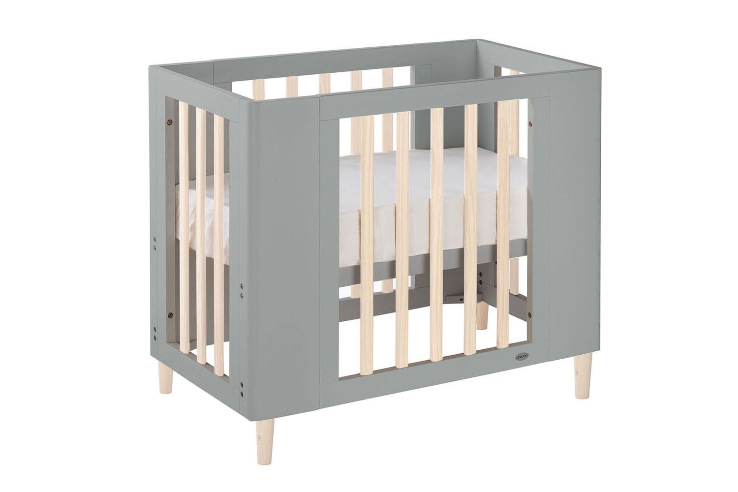 Cocoon Evoke 4 in 1 Crib, Cot Bed, Toddler Bed & Sofa | Dove Grey/Natural Wash-4