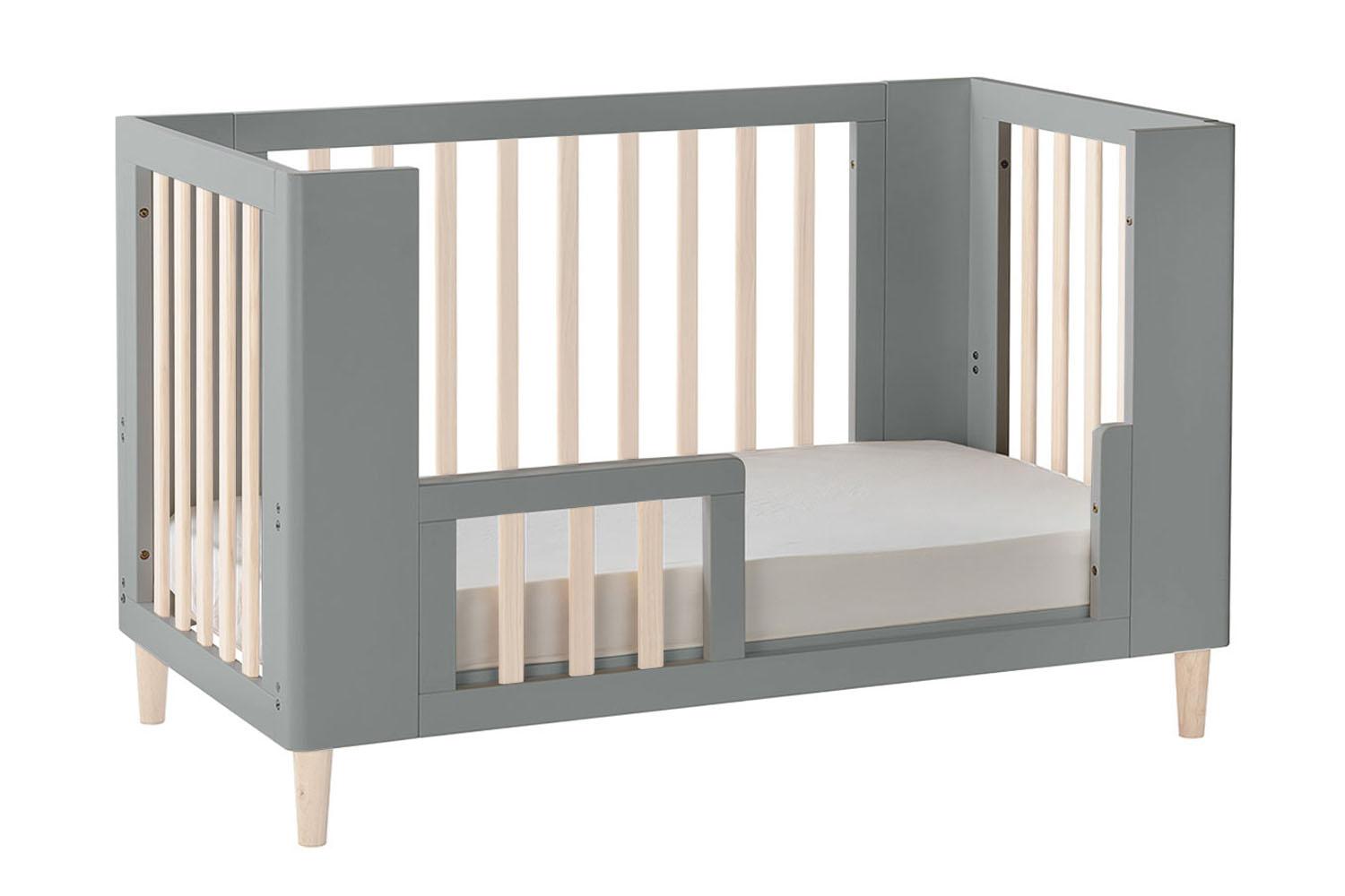 Cocoon Evoke 4 in 1 Crib, Cot Bed, Toddler Bed & Sofa | Dove Grey/Natural Wash-8