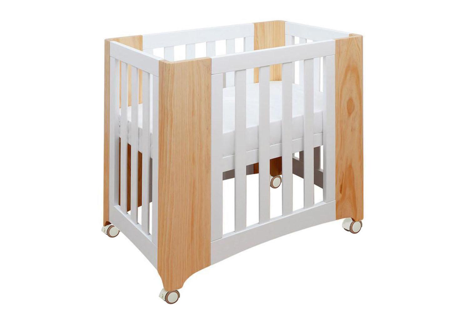 Cocoon Evoluer 4 in 1 Crib, Cot Bed, Toddler Bed & Sofa | White & Natural-5