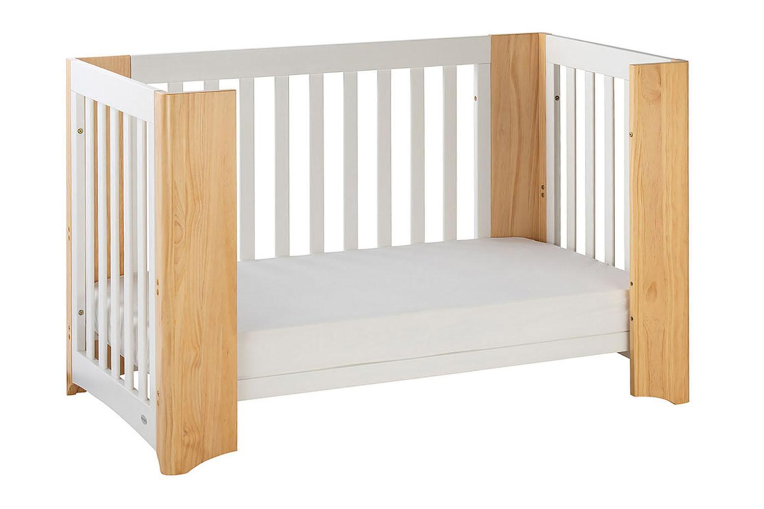 Cocoon Evoluer 4 in 1 Crib, Cot Bed, Toddler Bed & Sofa | White & Natural-7