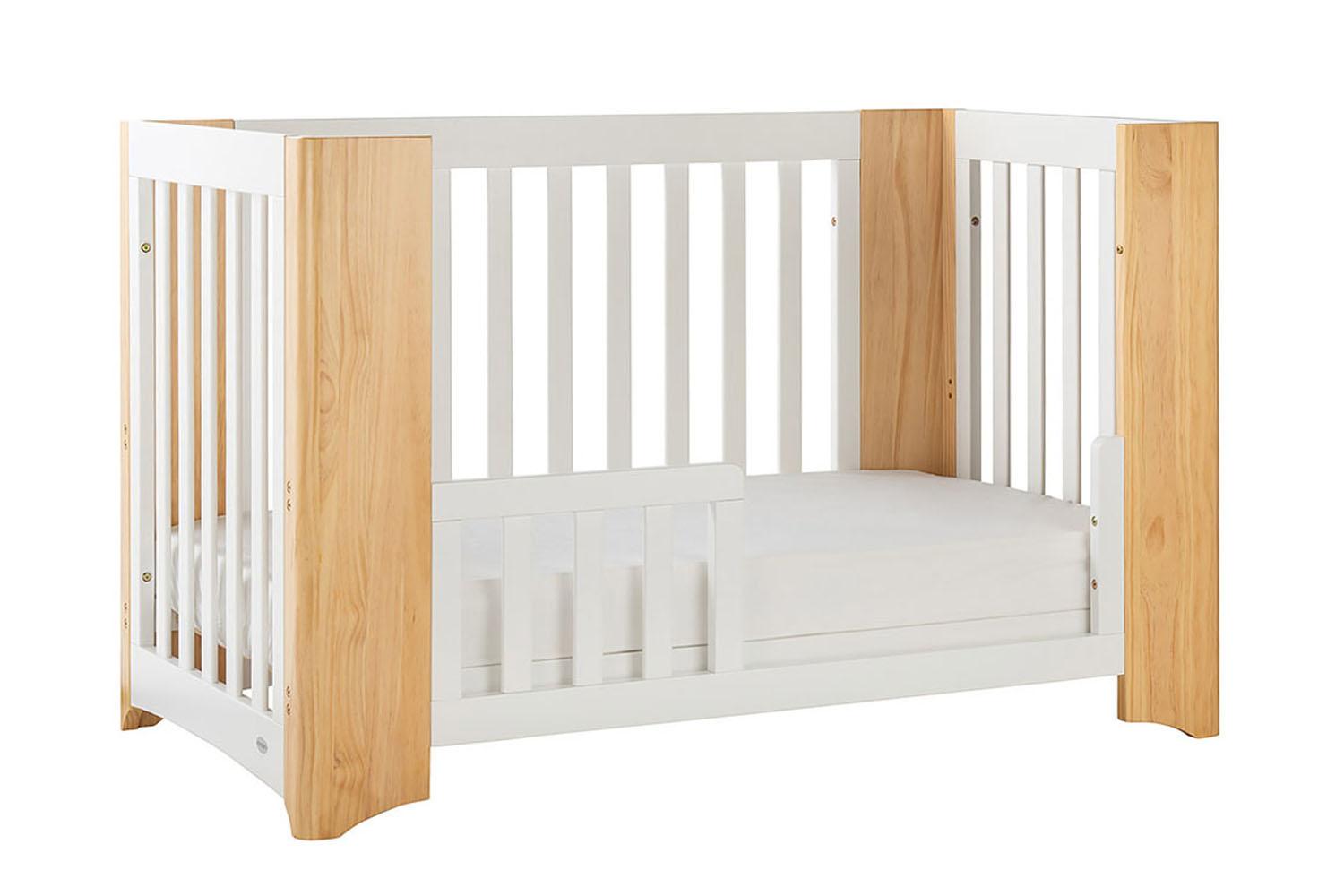 Cocoon Evoluer 4 in 1 Crib, Cot Bed, Toddler Bed & Sofa | White & Natural-8