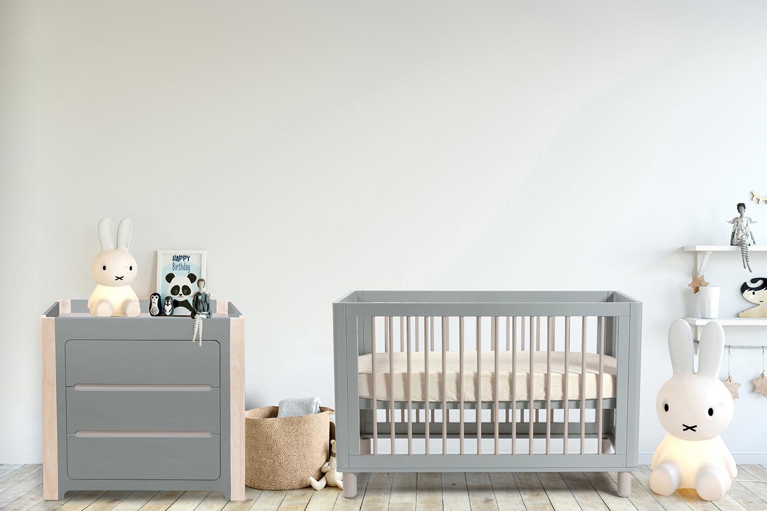 Cocoon Evoluer Change Area Dresser | Dove Grey/Natural-2