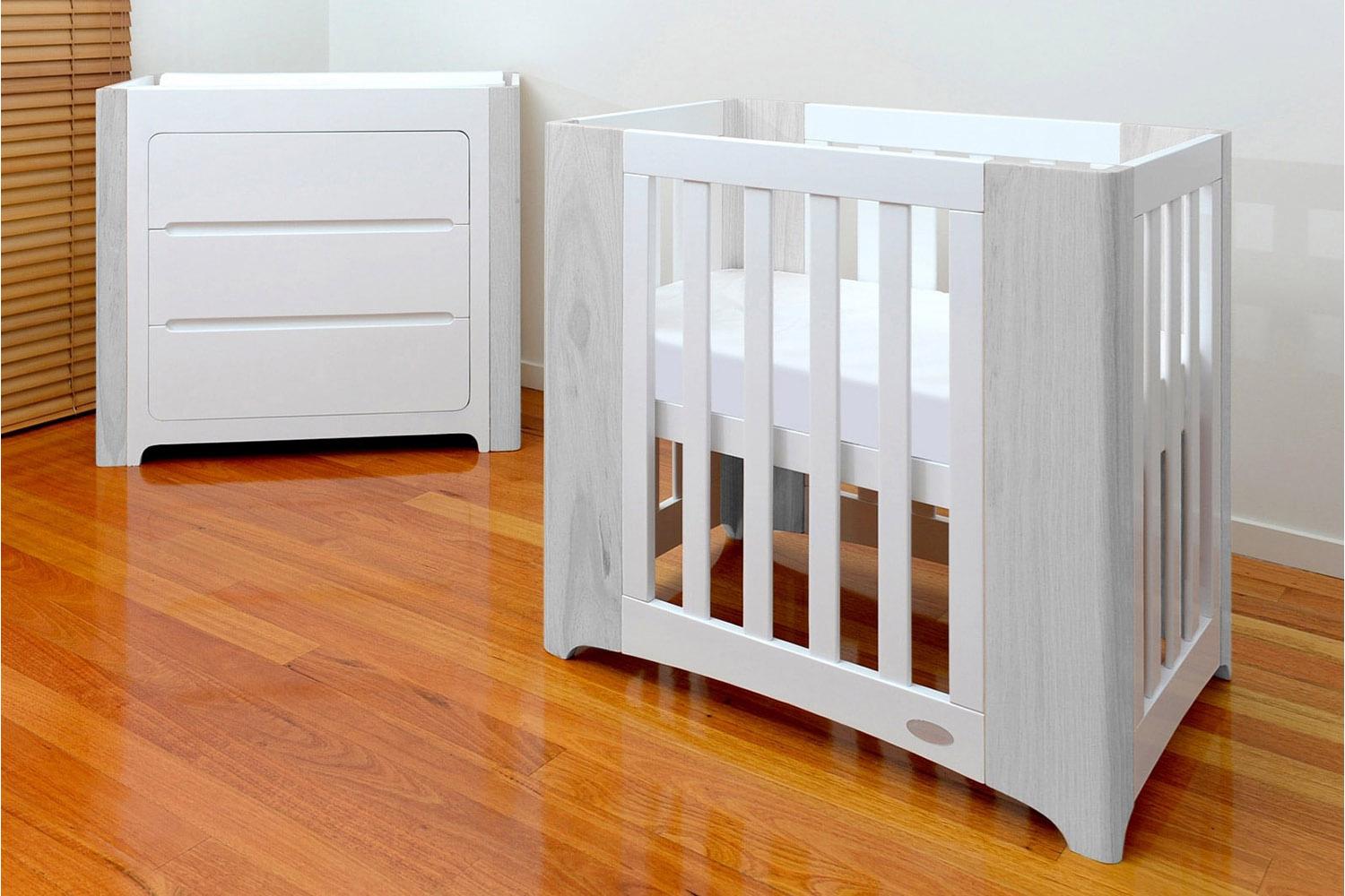 Cocoon Evoluer Change Area Dresser | White/Grey-4