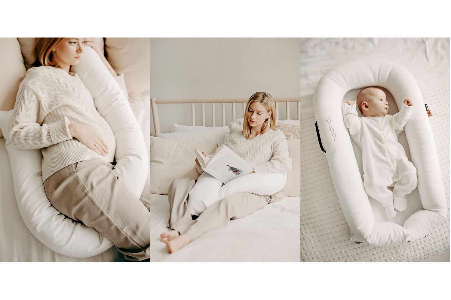 Noordi 2-in-1 Baby Nest | Arctic Blue-10