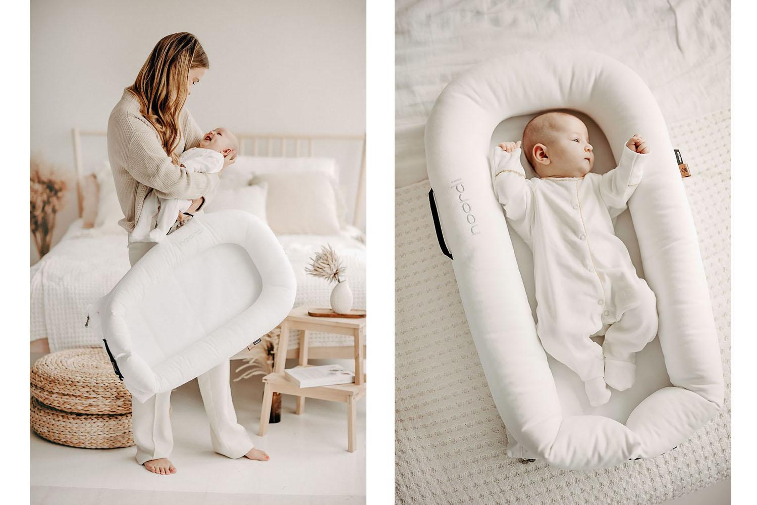 Noordi 2-in-1 Baby Nest | Dark Green-10