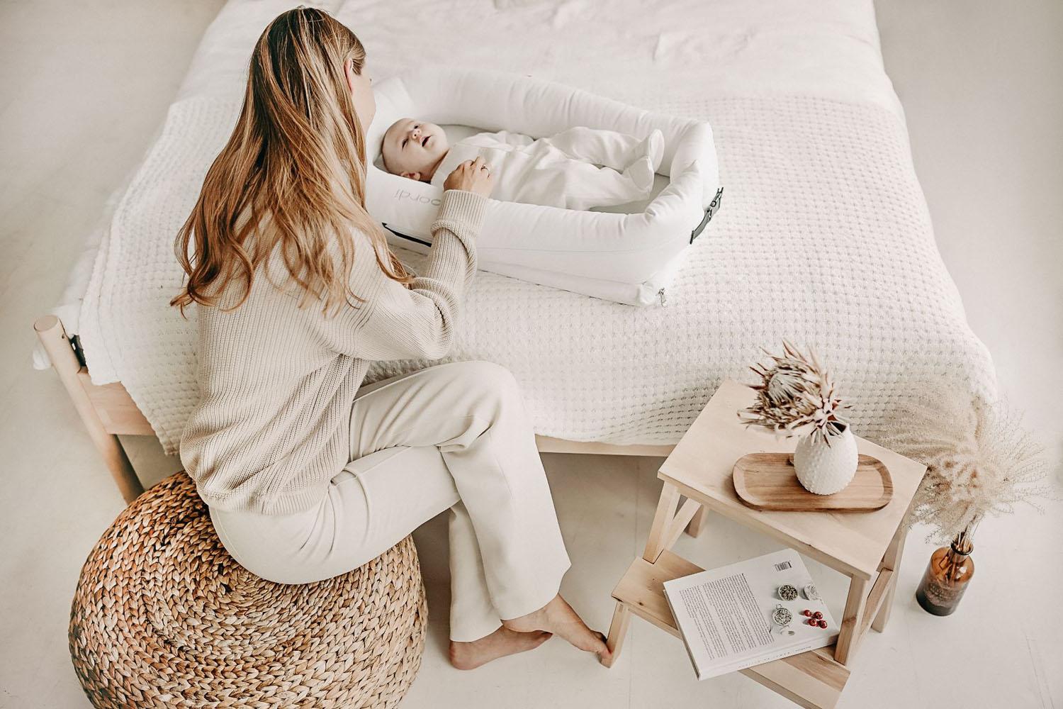 Noordi 2-in-1 Baby Nest | Mint-7