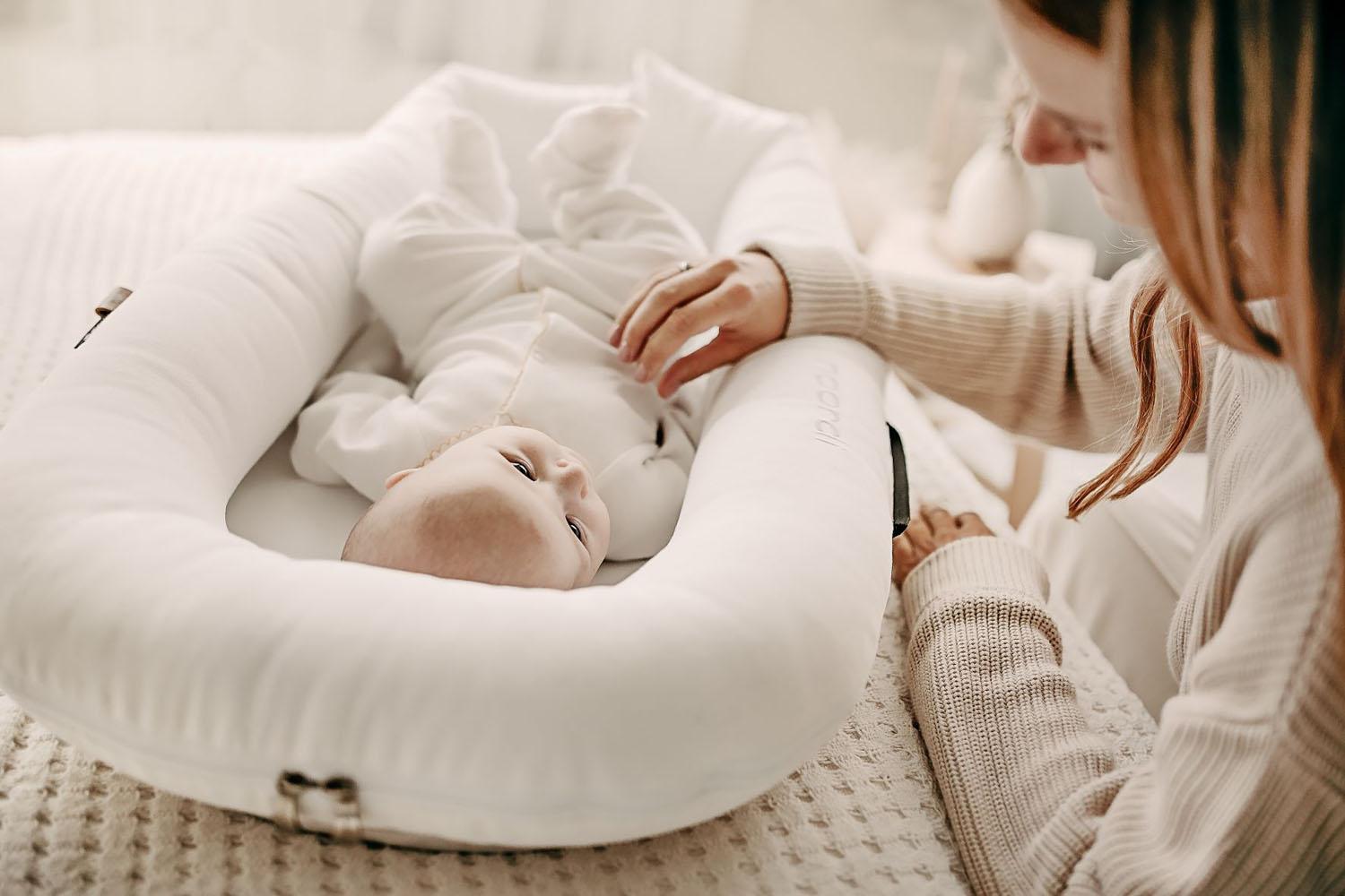 Noordi 2-in-1 Baby Nest | Mint-9