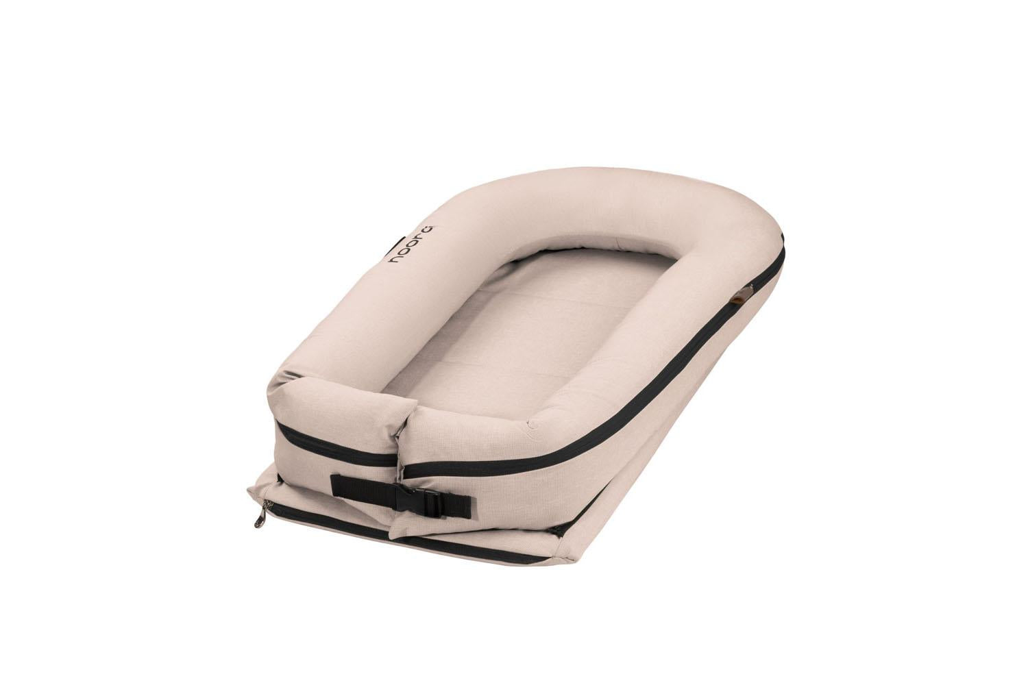 Noordi 111195 2-in-1 Baby Nest + Maternity Pillow Deluxe | Pink