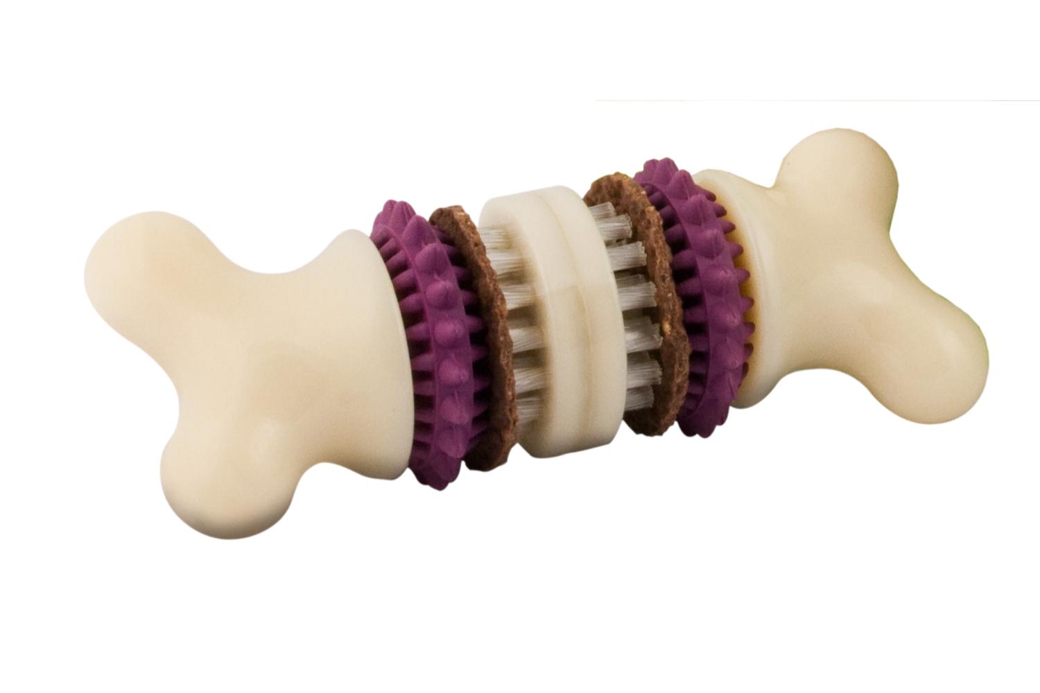 Petsafe BB-BRI-BN-M-11 Busy Buddy Bristle Bone | Medium