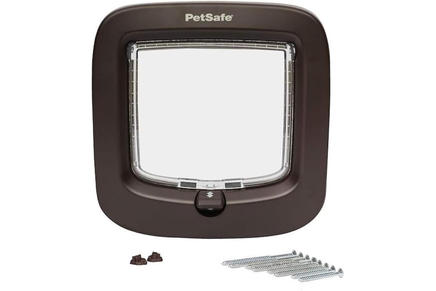 Petsafe PA19-16731 Staywell Manual Locking Cat Flap | Brown