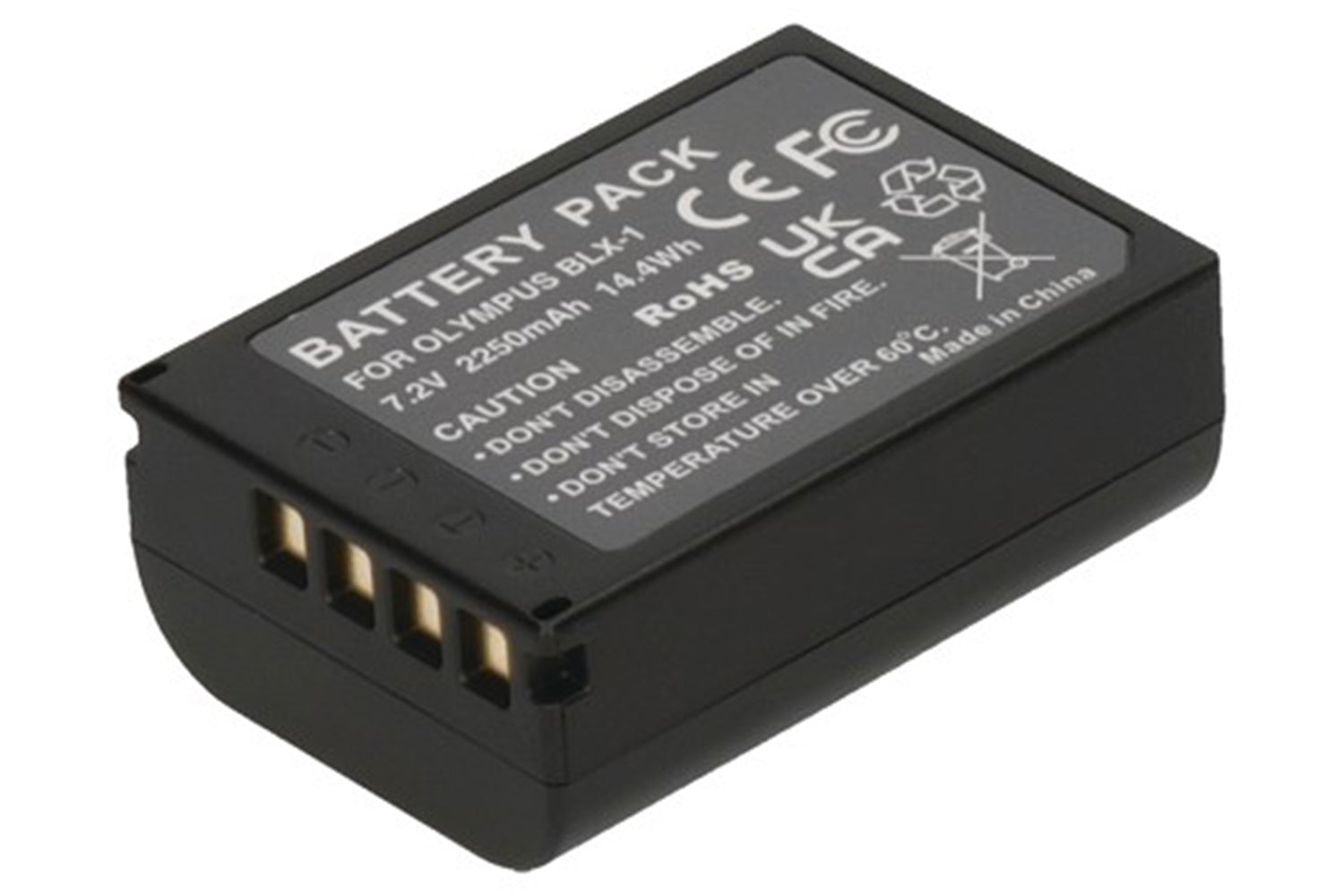 2-Power Camera Battery 7.2V 2250mAh