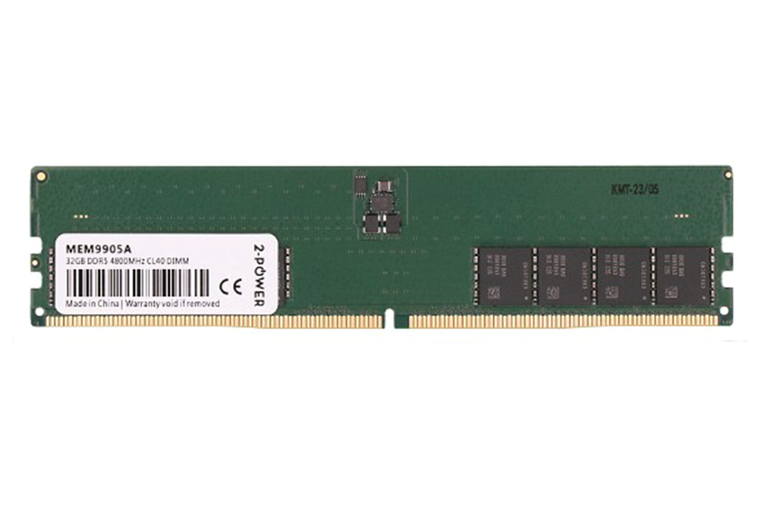 2-Power 32GB DDR5 4800MHz CL40 DIMM