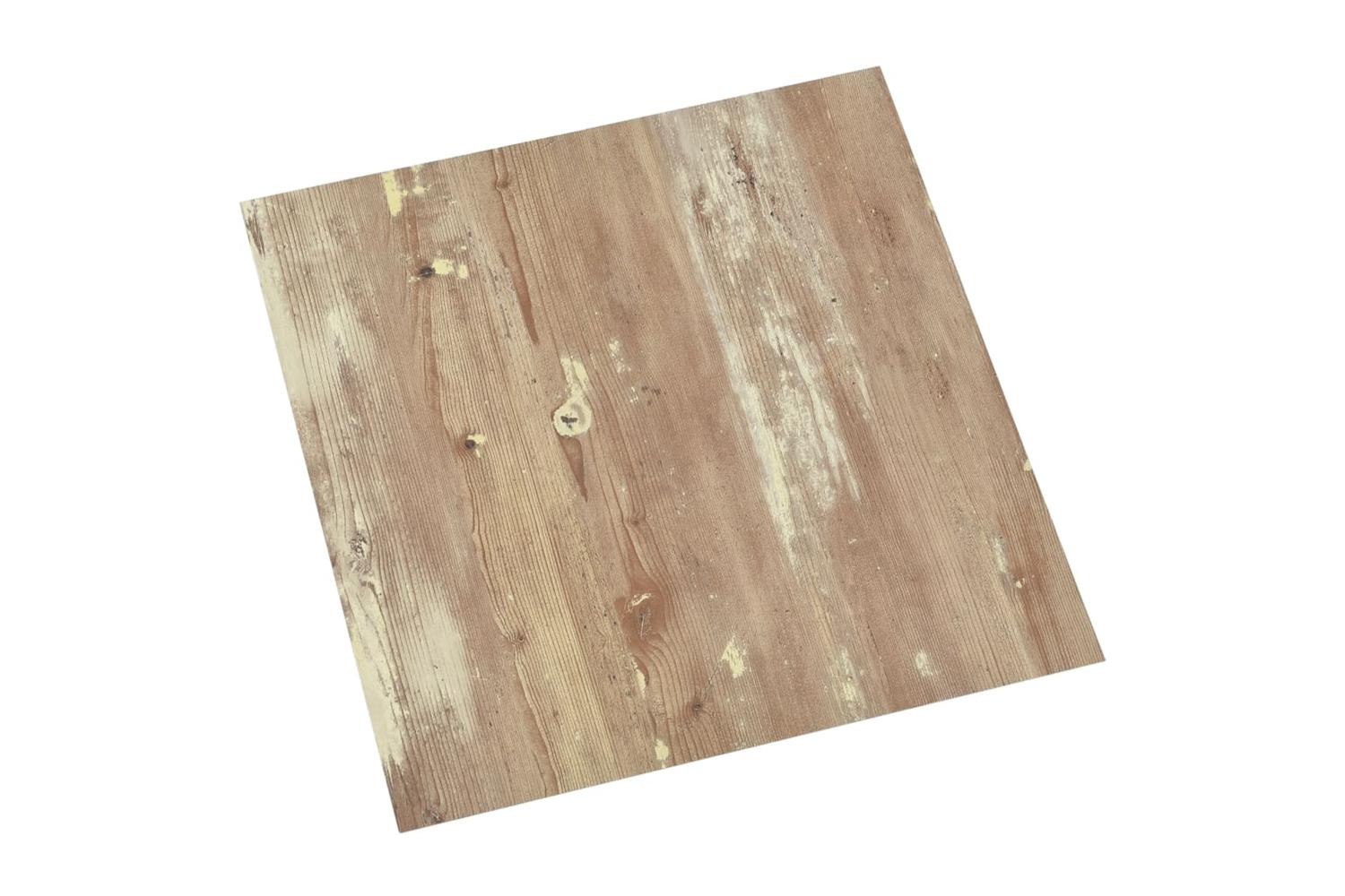 Vidaxl Self-adhesive Flooring Planks 20 Pcs Pvc 1.86 MÂ² Brown-3