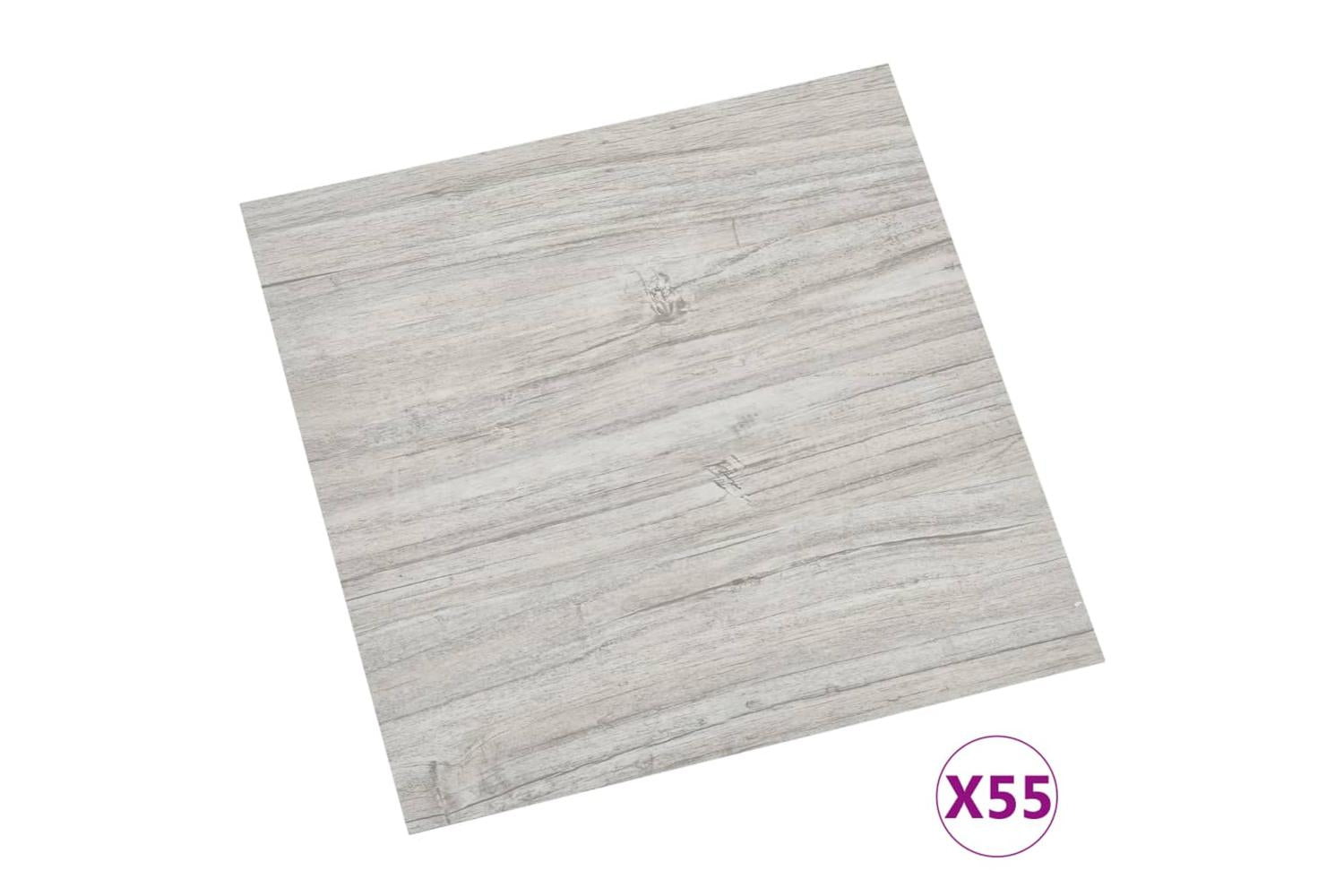 Vidaxl 324661 Self-adhesive Flooring Planks 55 Pcs Pvc 5.11